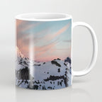 Mount Baker Mountain Adventure Sunset - Nature Photography Coffee Mug Gallery Image 1