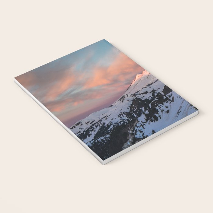 Mount Baker Mountain Adventure Sunset - Nature Photography Notebook Gallery Image 3