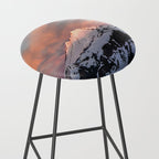 Mount Baker Mountain Adventure Sunset - Nature Photography Stool Gallery Image 2