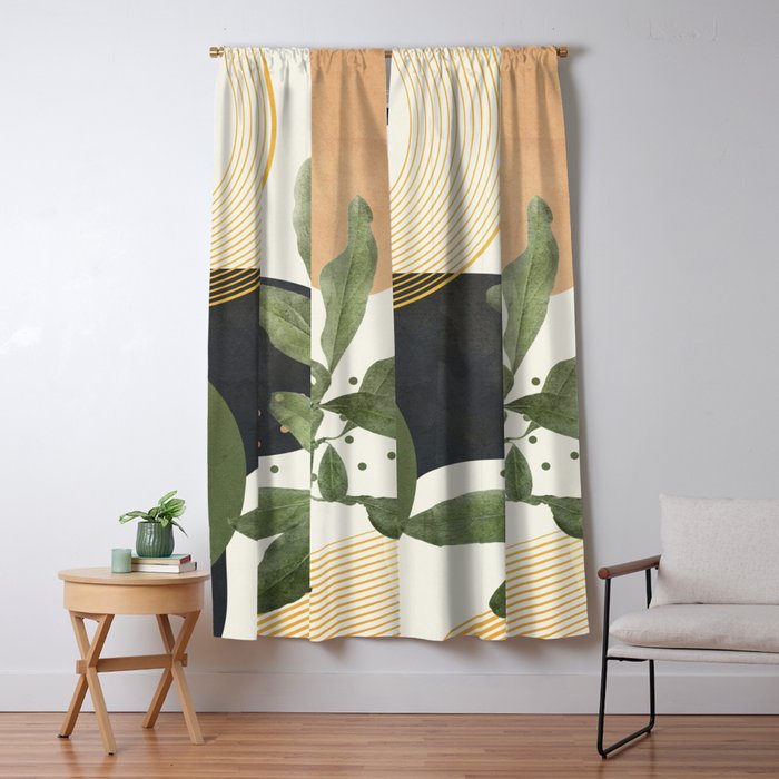 Branch Design 3 Window Curtain Gallery Image 5