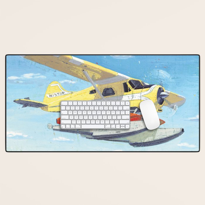 dehavilland beaver dhc-2 float plane Desk Mat Gallery Image 1