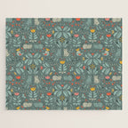 Swedish Folk Cats Jigsaw Puzzle Gallery Image 1