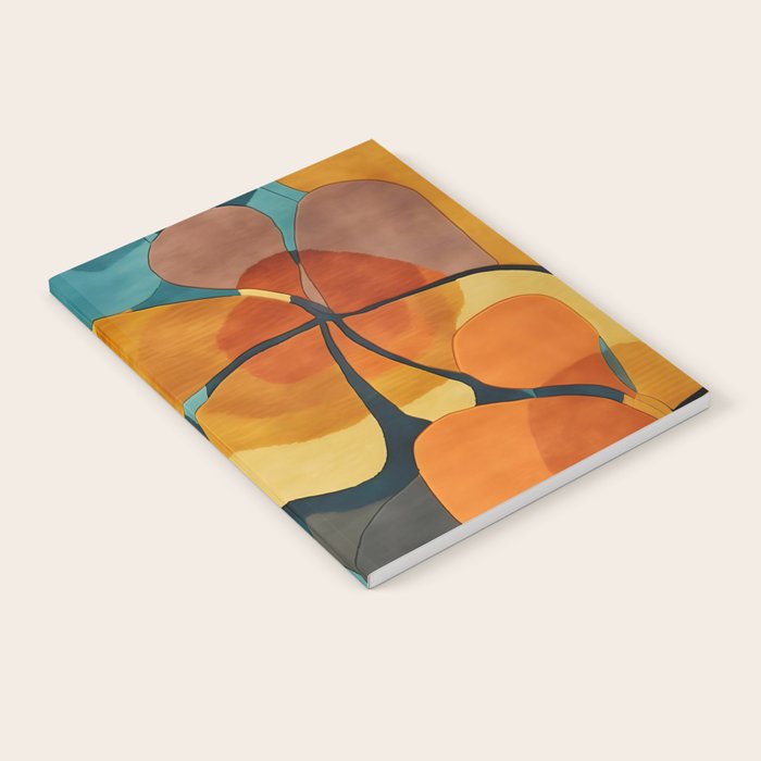 A Floral Palette of Colorful Petals Notebook Gallery Image 1