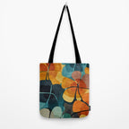 A Floral Palette of Colorful Petals Tote Bag Gallery Image 2