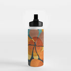A Floral Palette of Colorful Petals Water Bottle Gallery Image 2