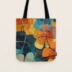 A Floral Palette of Colorful Petals Tote Bag Gallery Image 1