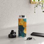 A Floral Palette of Colorful Petals Water Bottle Gallery Image 4