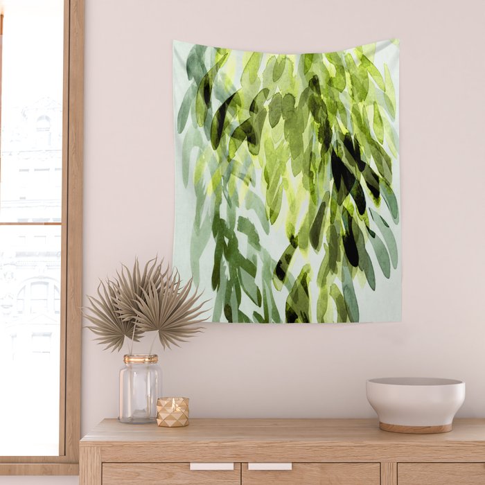 FP 3 - green Wall Tapestry Gallery Image 2