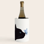 Cat and Butterfly Wine Chiller Gallery Image 1