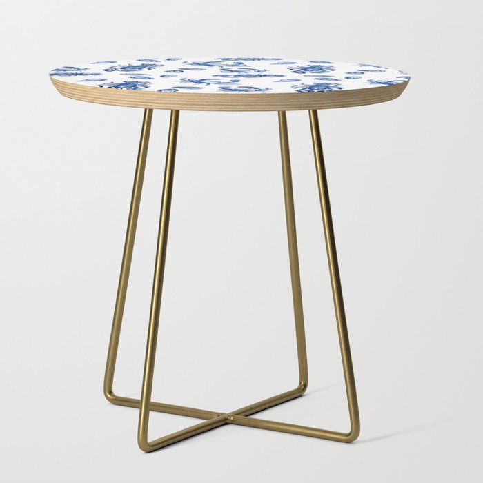 Blue and White Sea Life II Side Table Gallery Image 1