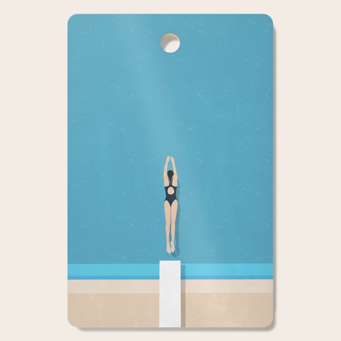 Diving In  Cutting Board Gallery Image 1