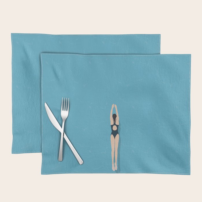 Diving In  Placemat Gallery Image 1