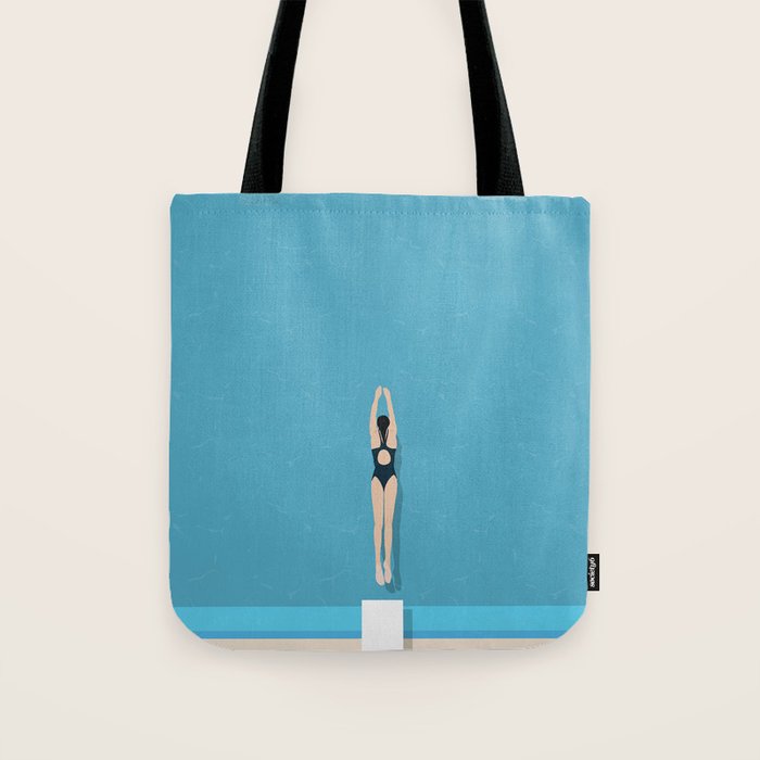 Diving In  Tote Bag Gallery Image 1