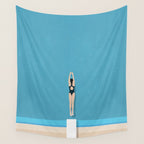 Diving In  Wall Tapestry Gallery Image 4