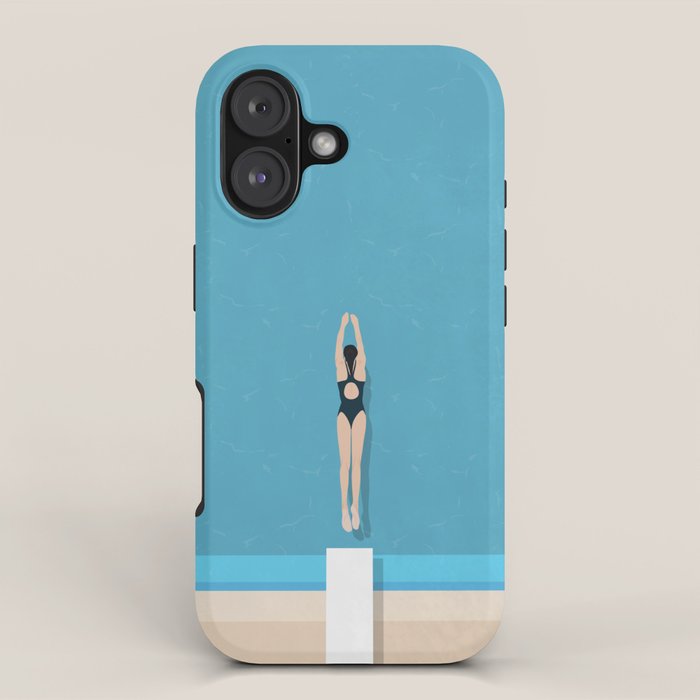 Diving In  iPhone Case Gallery Image 1