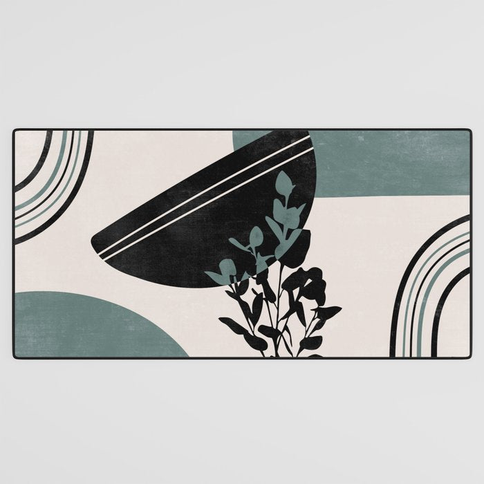 Eucalyptus Boho Botanical Desk Mat Gallery Image 3
