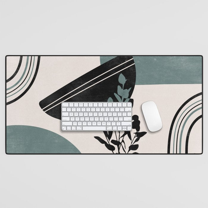 Eucalyptus Boho Botanical Desk Mat Gallery Image 1