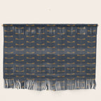 Dragonfly Pattern II Dark Blue Wall Hanging Gallery Image 1