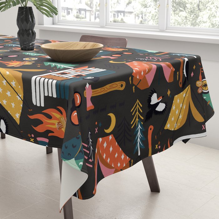 Camping Kit - Charcoal Tablecloth Gallery Image 3