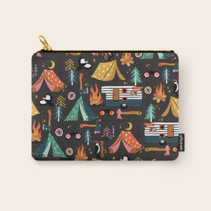 Camping Kit - Charcoal Carry All Pouch Gallery Image 1