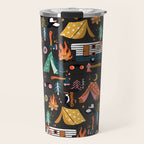 Camping Kit - Charcoal Travel Mug Gallery Image 1