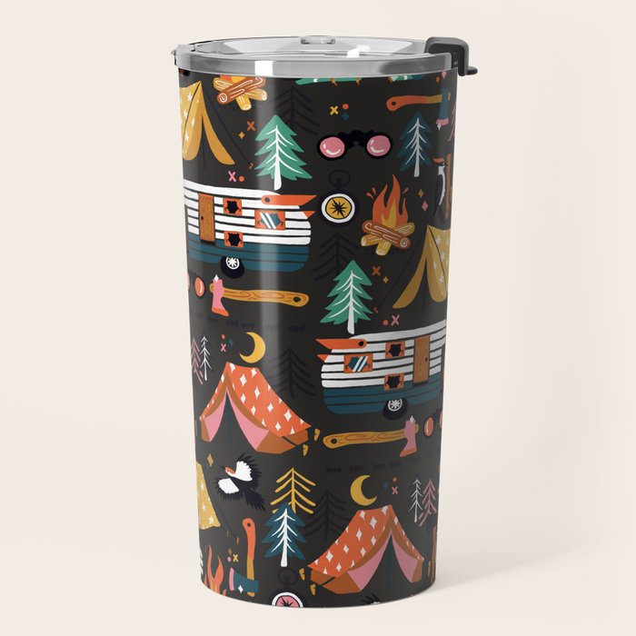 Camping Kit - Charcoal Travel Mug Gallery Image 2