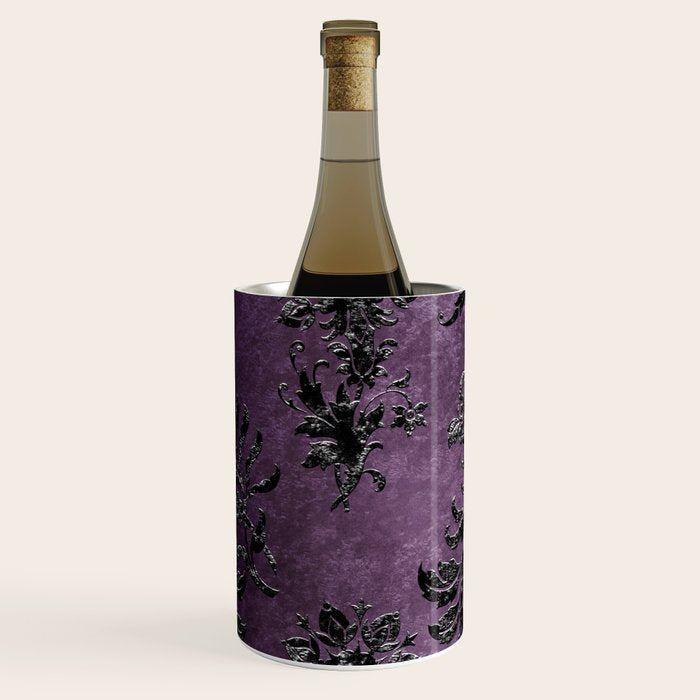 Embossed Black Velvet 03 Wine Chiller Gallery Image 2