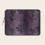 Embossed Black Velvet 03 Laptop Sleeve Gallery Image 1