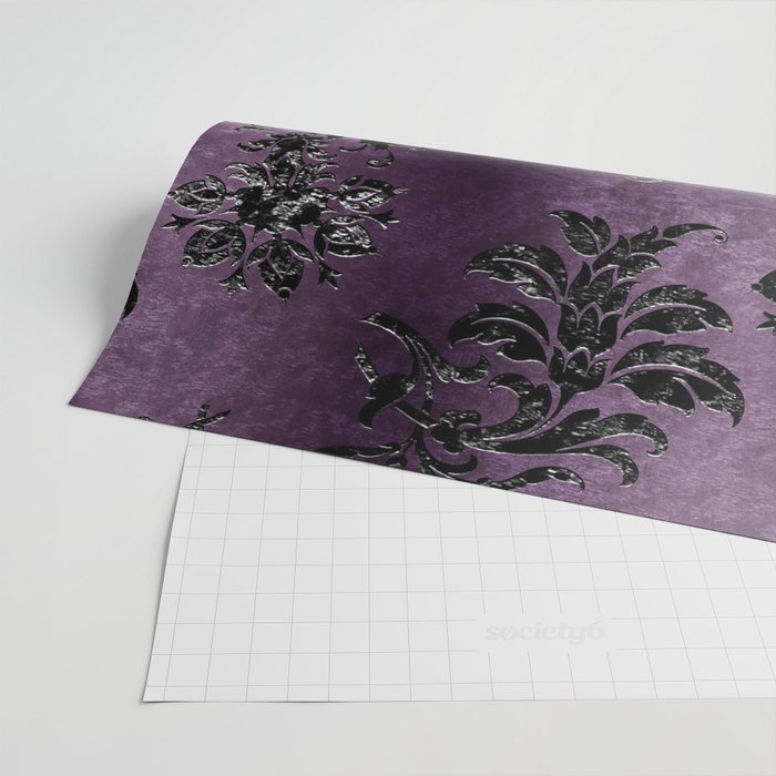 Embossed Black Velvet 03 Wrapping Paper Gallery Image 2
