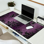 Embossed Black Velvet 03 Desk Mat Gallery Image 2