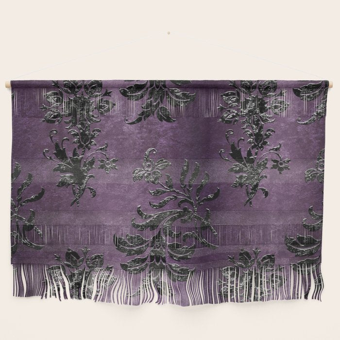 Embossed Black Velvet 03 Wall Hanging Gallery Image 1