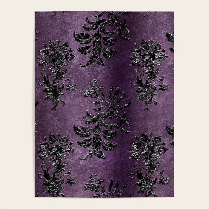 Embossed Black Velvet 03 Poster Gallery Image 4