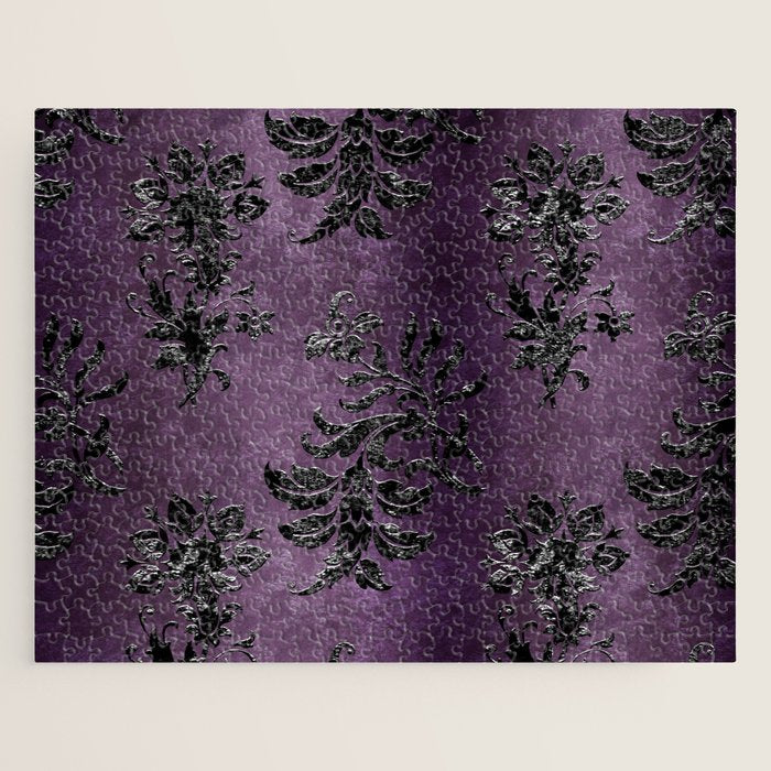 Embossed Black Velvet 03 Jigsaw Puzzle Gallery Image 1