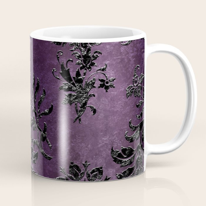Embossed Black Velvet 03 Coffee Mug Gallery Image 1