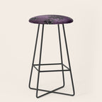 Embossed Black Velvet 03 Stool Gallery Image 1
