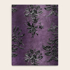 Embossed Black Velvet 03 Notebook Gallery Image 4