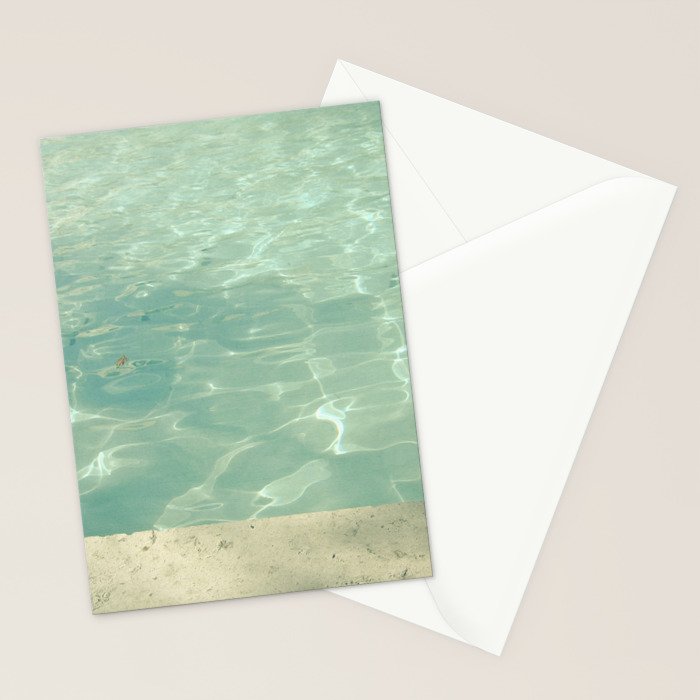 Morning Swim Stationery Card Gallery Image 2