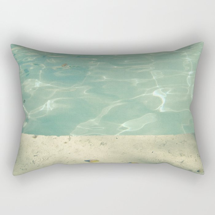 Morning Swim Rectangular Pillow Gallery Image 2