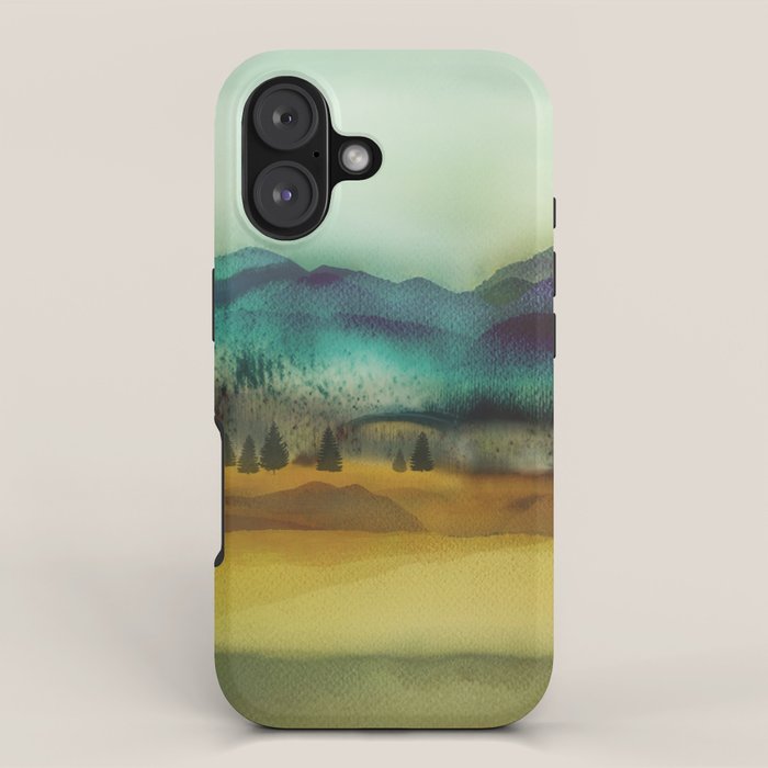 Blue Mountain iPhone Case Gallery Image 1