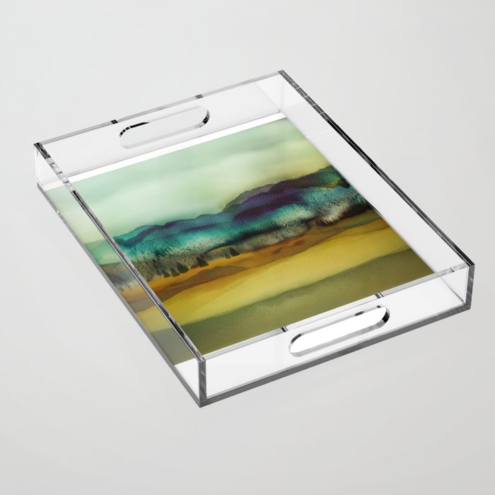 Blue Mountain Acrylic Tray Gallery Image 1