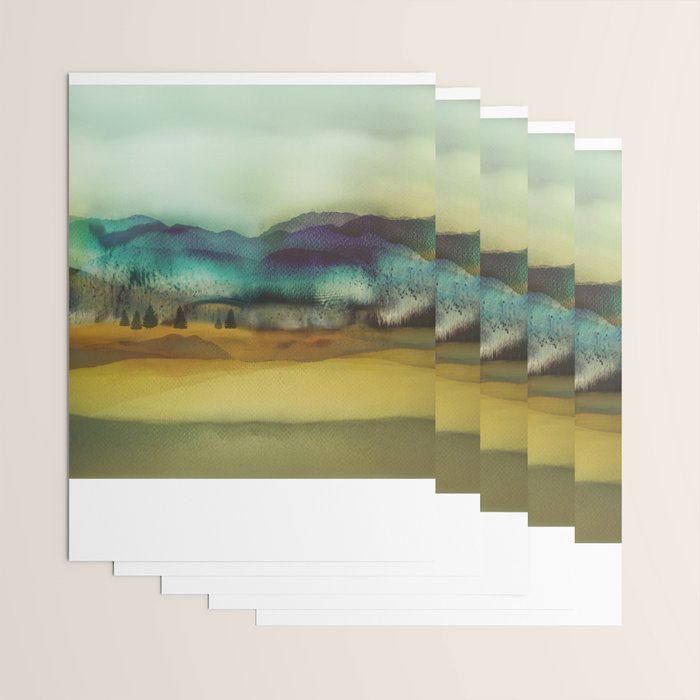 Blue Mountain Wrapping Paper Gallery Image 3