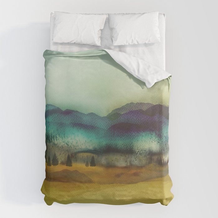 Blue Mountain Duvet Cover Gallery Image 6