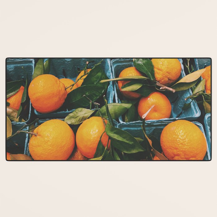 Oranges Desk Mat Gallery Image 3