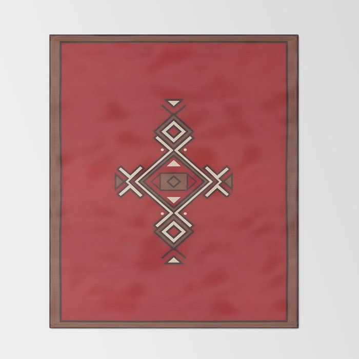 Ruby Solitude Heart of the High Desert Throw Blanket Gallery Image 2