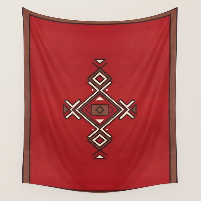 Ruby Solitude Heart of the High Desert Wall Tapestry Gallery Image 4