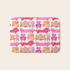 Victorian Lounge - Pink Palette Bath Mat Gallery Image 1
