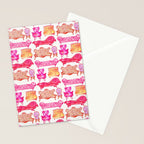 Victorian Lounge - Pink Palette Stationery Card Gallery Image 2