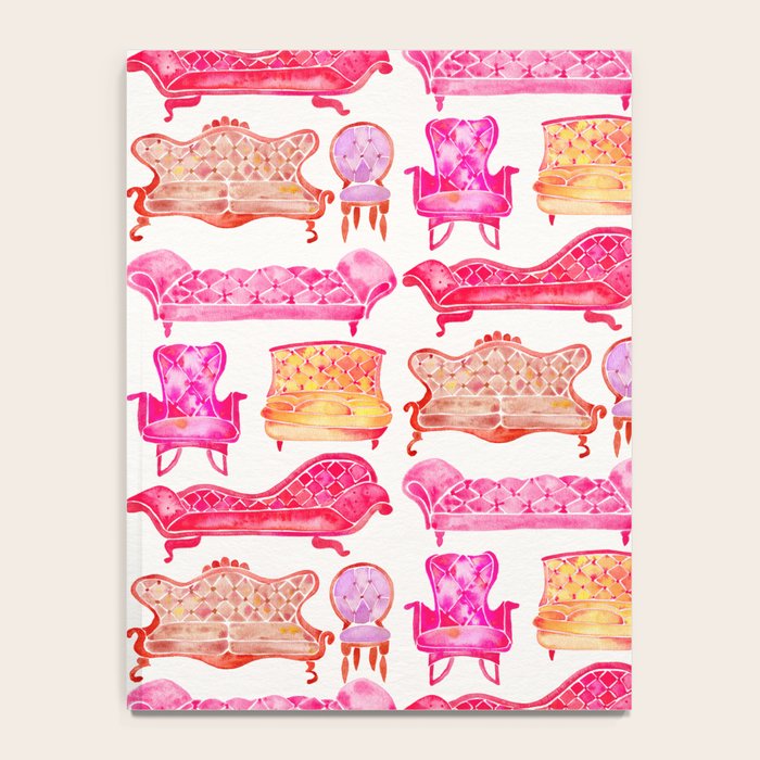 Victorian Lounge - Pink Palette Notebook Gallery Image 4