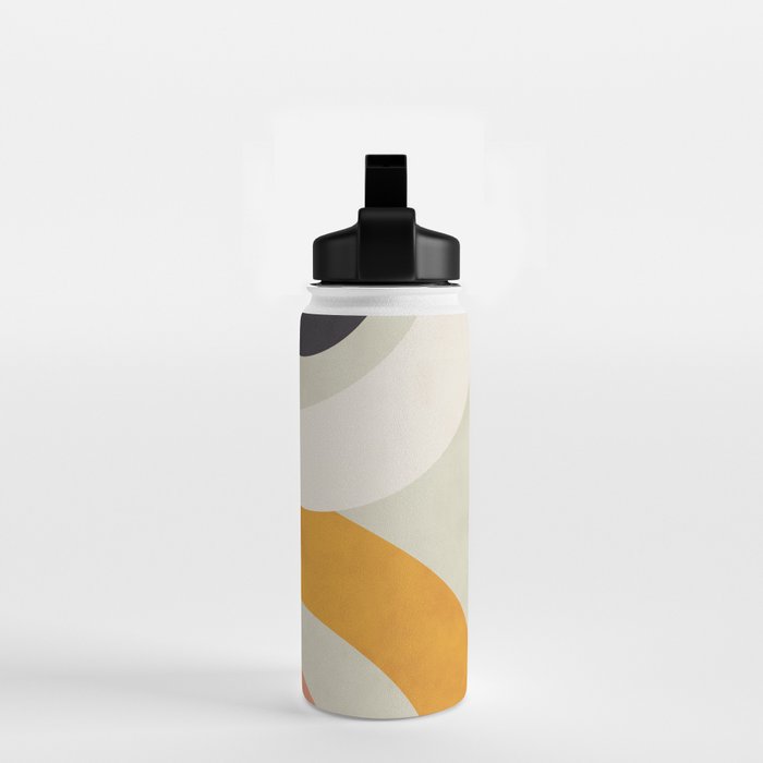 abstract modern geometric art Water Bottle Gallery Image 2