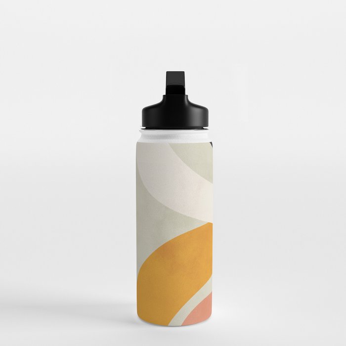 abstract modern geometric art Water Bottle Gallery Image 3